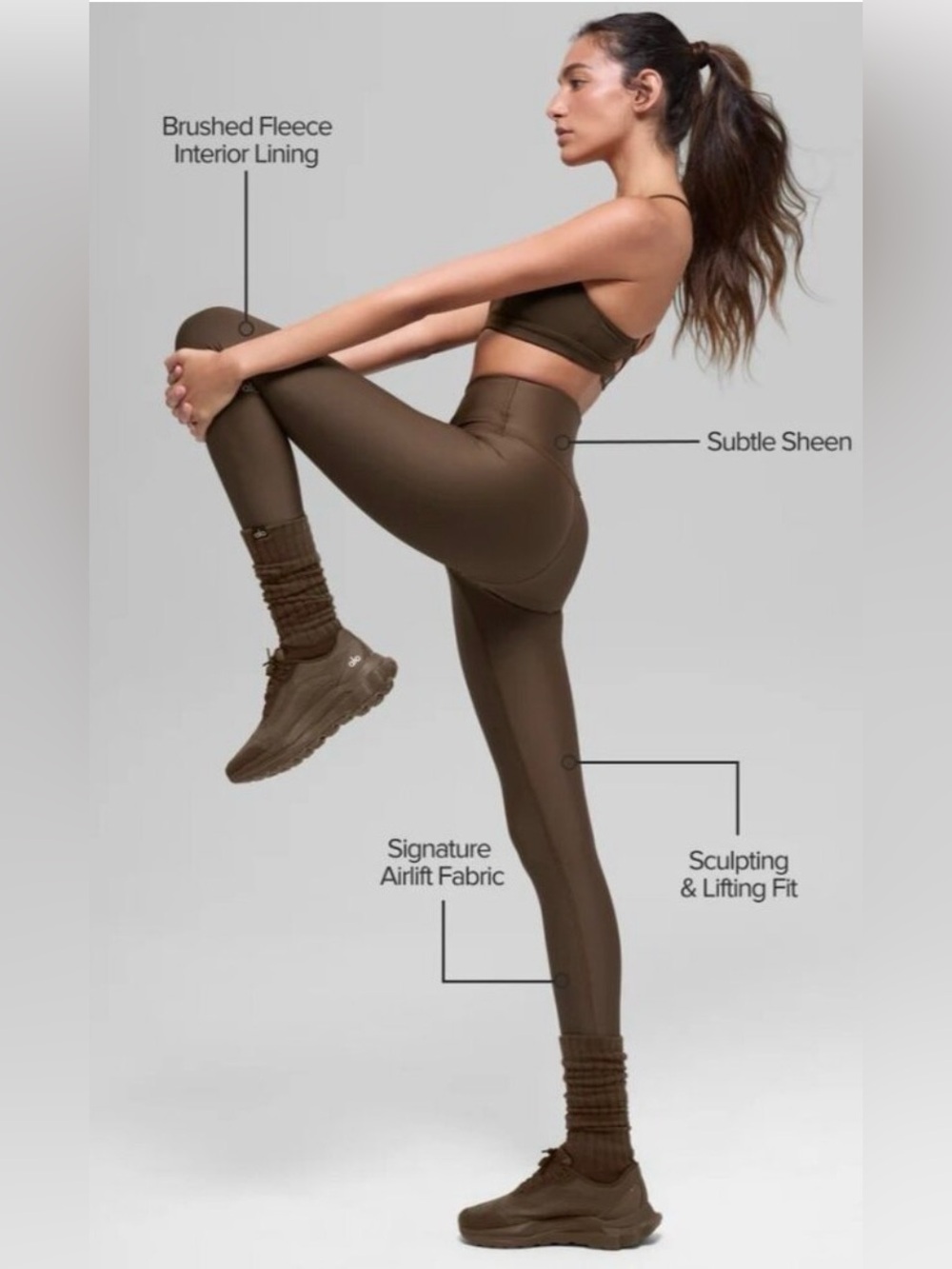 Alo Yoga Airlift Winter Warm High-Waist Legging